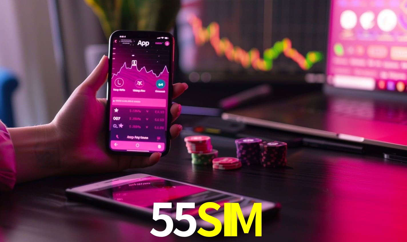 Recursos Exclusivos do App 55SIM - Modo Offline, Login Biométrico